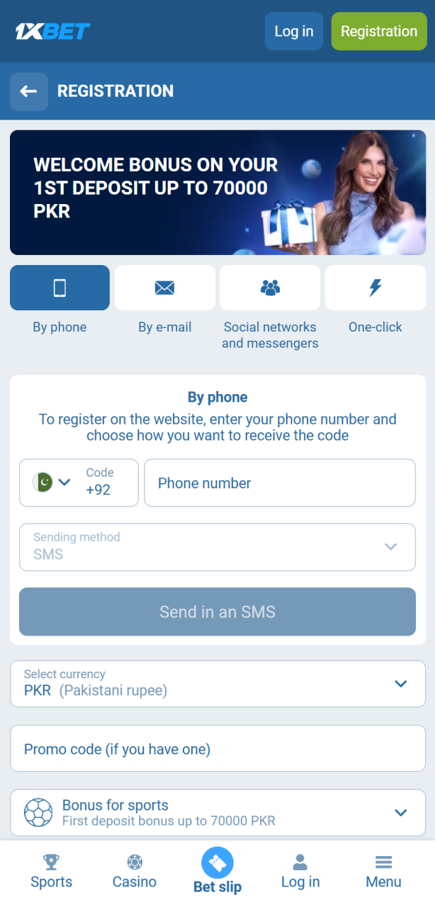 Register an Account at 1xBet to join the Aviator community.