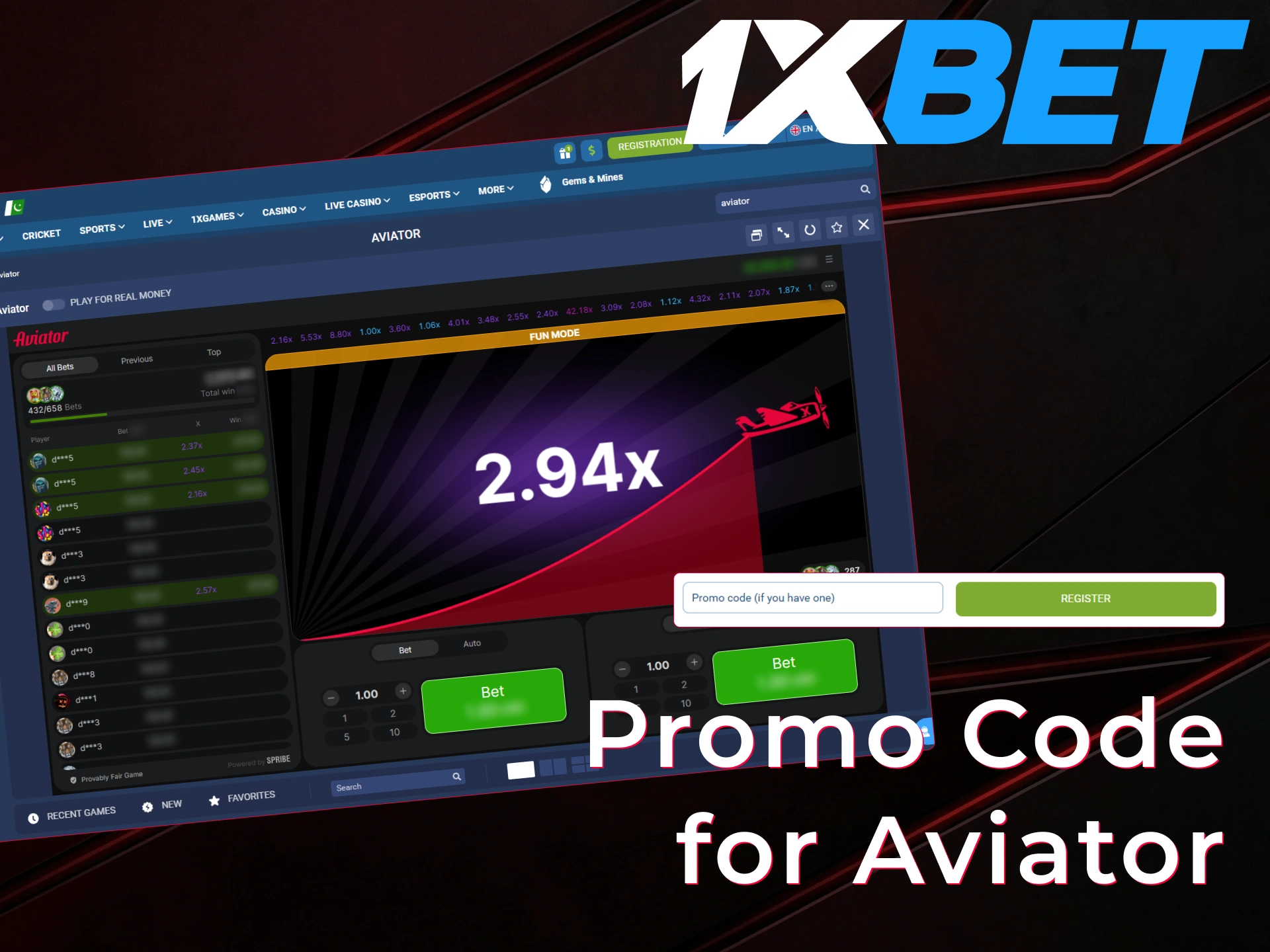 aviator 1xbet game pakistan