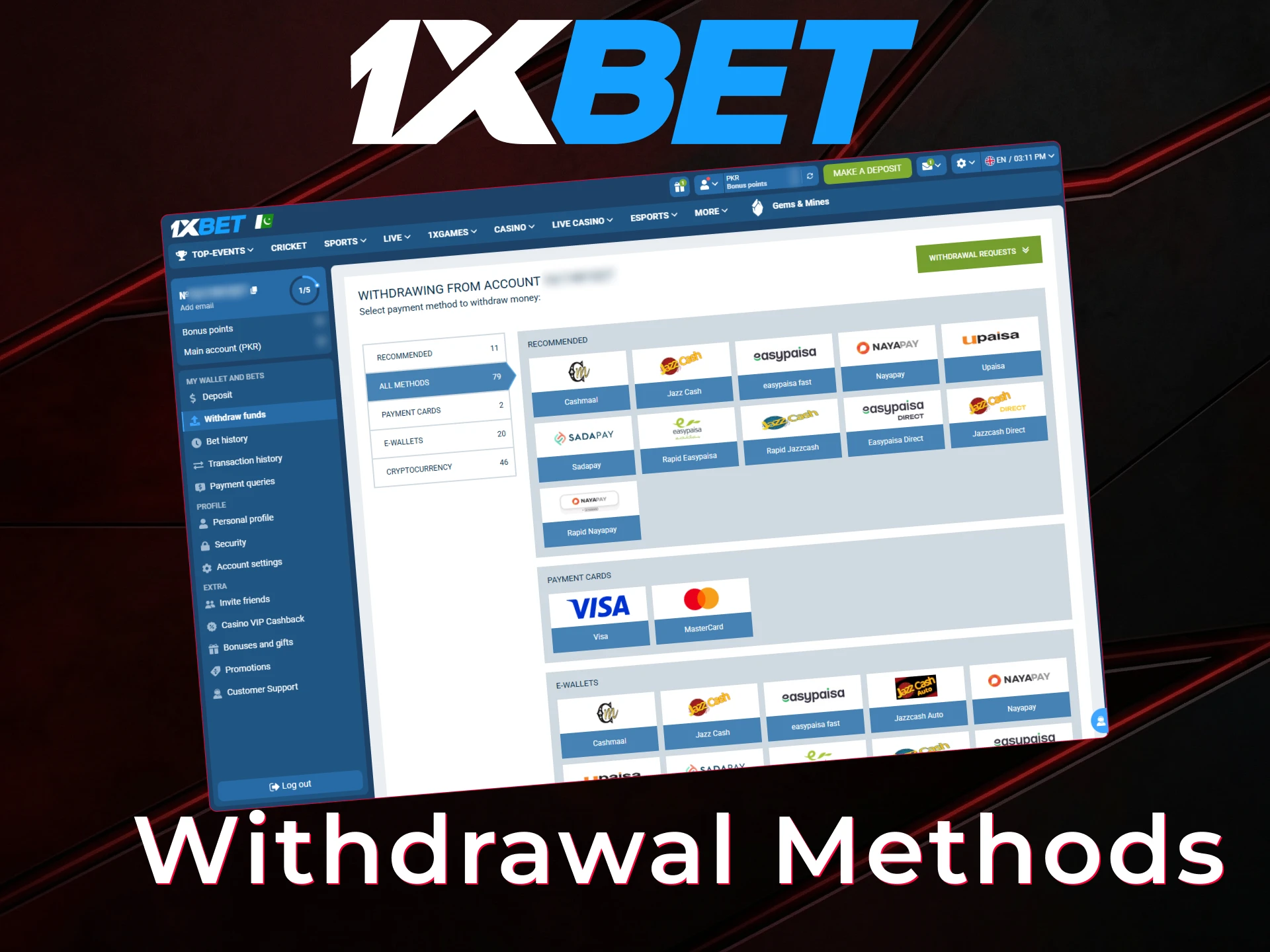 aviator on 1xbet pakistan