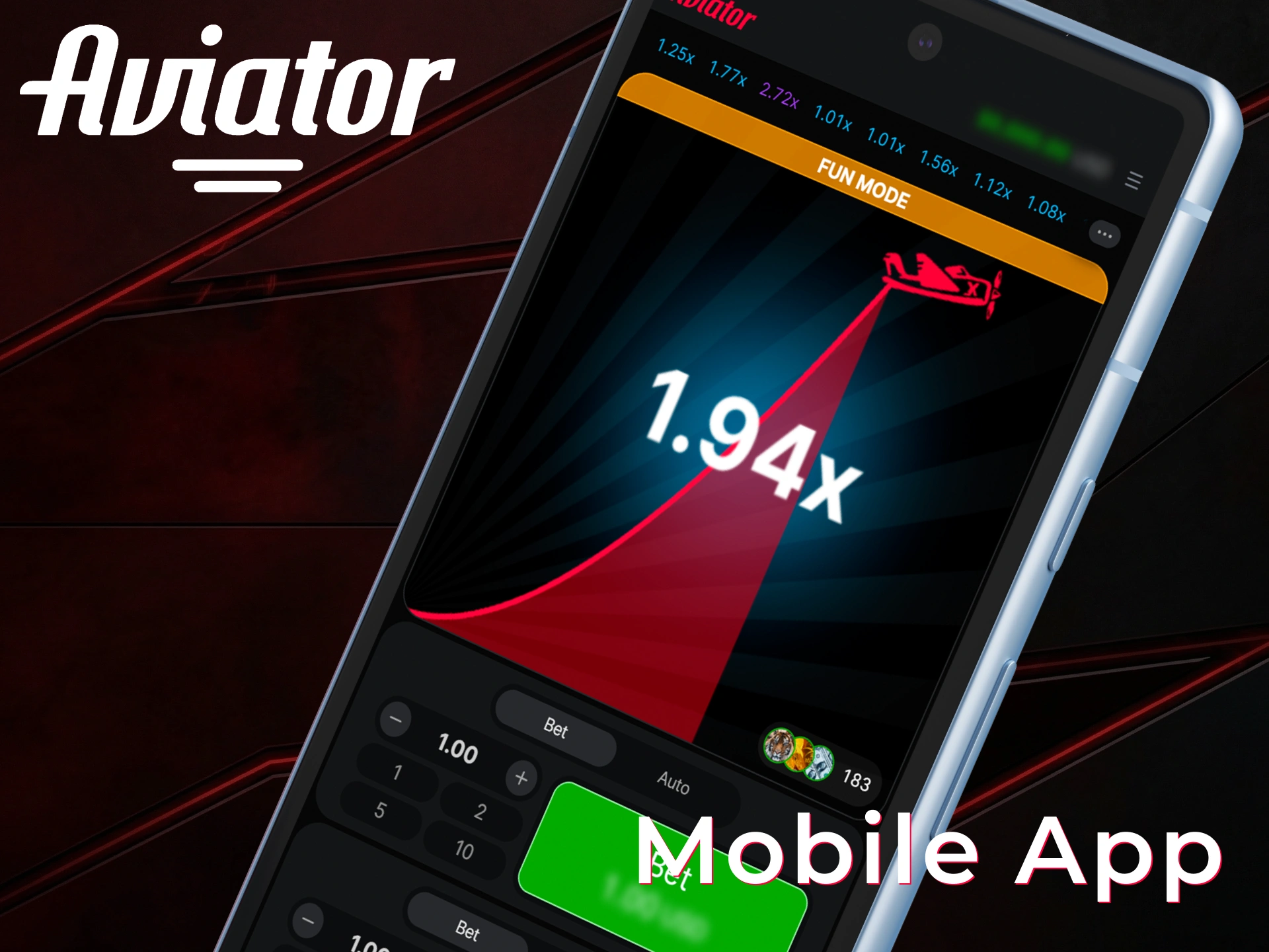 Download the Aviator game mobile app to play anywhere in Pakistan.