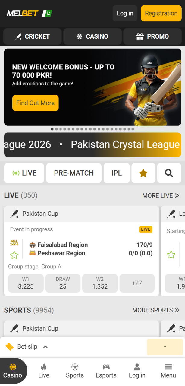 Visit the Official MelBet Website to start the Aviator App download.