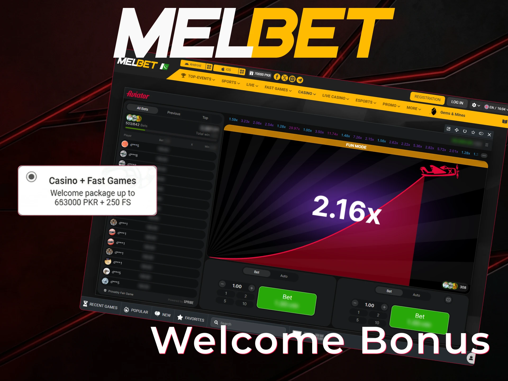 aviator melbet official casino online pakistan