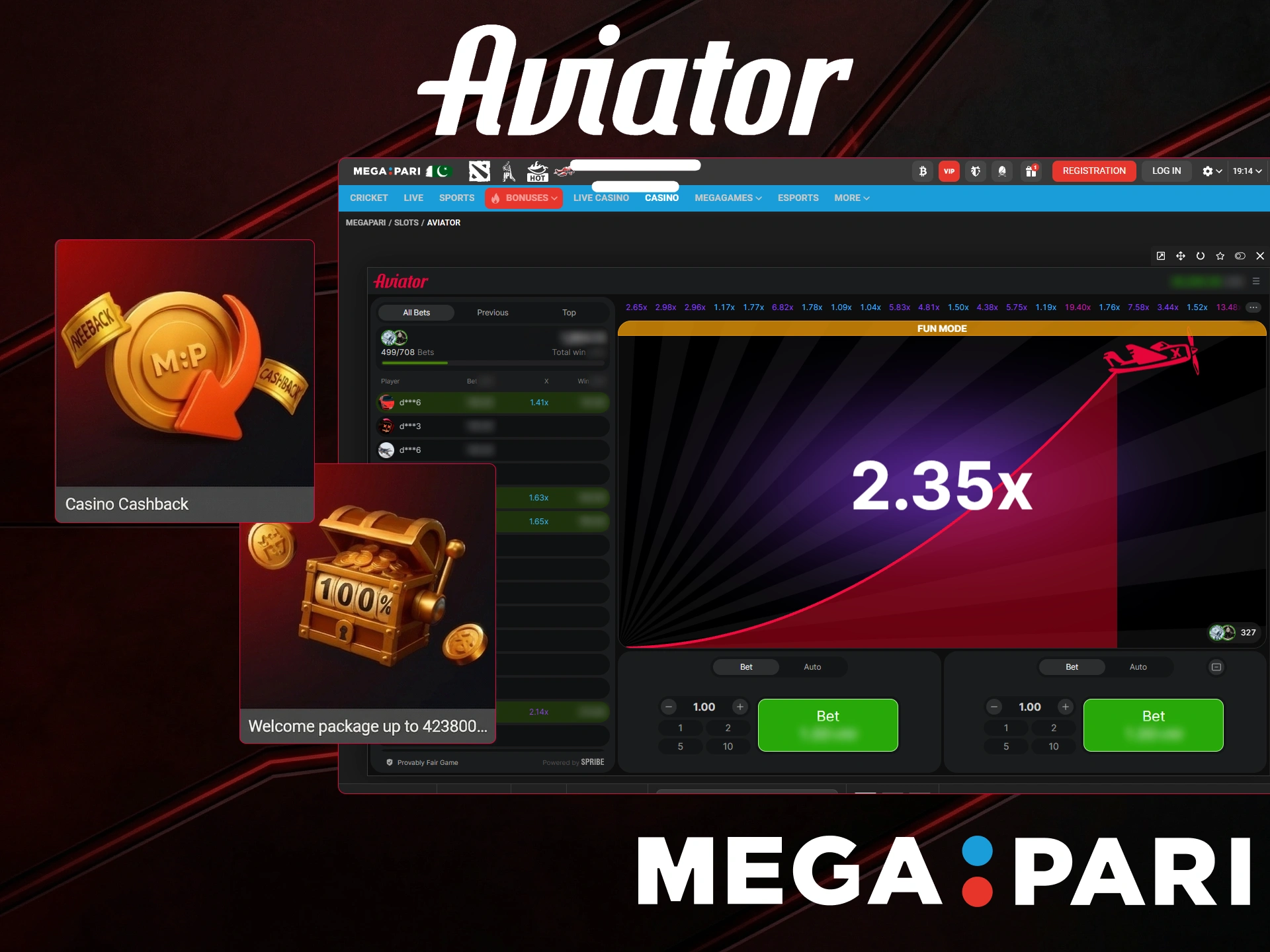 aviator free bonus game pakistan